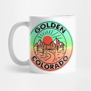 Golden Colorado Lookout Mountain Buffalo Bill Zipline Mug